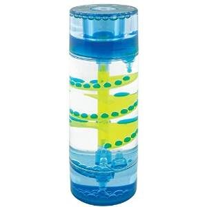 plasitc yellow and blue liquid timer