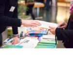 Exhibition registration desk