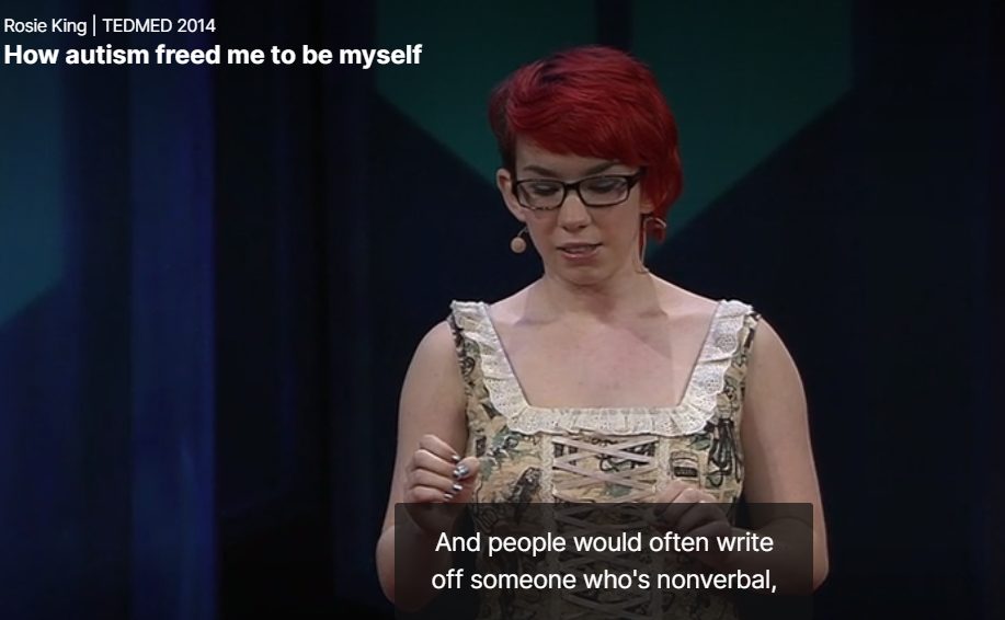 Rosie King TED Talk