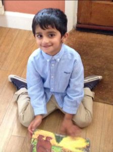 child w sitting