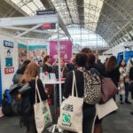 people at an exhibition