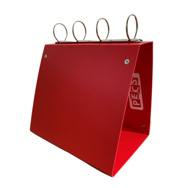 PECS red activity binder for use with the Picture exchange communication system
