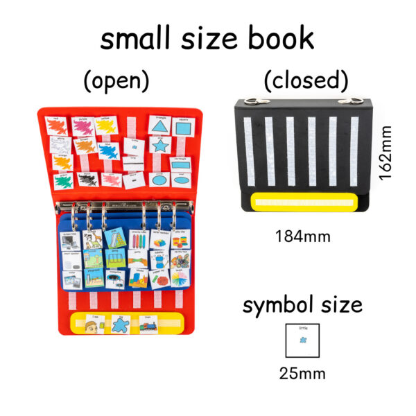 Small PECS Communication book for alternative communication